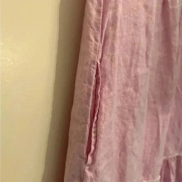 J. McLaughlin Maryann Linen Dress in Peony - Picture 6 of 9